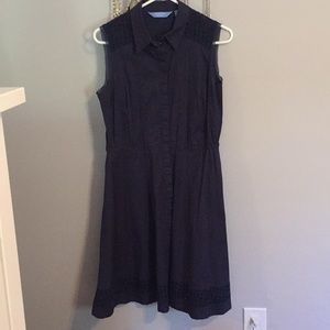 Navy Simply Vera A Line Dress
